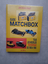 Livre guide matchbox d'occasion  Jarny