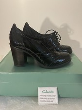 Clarks patent leather for sale  CHELTENHAM