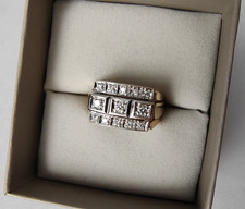 Goldener brillant ring, gebraucht gebraucht kaufen  Leipzig