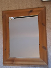 Pine mirror waxed for sale  SKIPTON