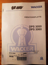 Wacker vibrationsplatte dps gebraucht kaufen  Zeven