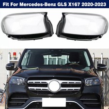 Capa protetora lente farol 2 peças + cola para Mercedes-Benz GLS X167 2020-2023, usado comprar usado  Enviando para Brazil
