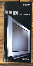 Usado, Folheto Sony WEGA V-Series Trinitron Dealer *Orig* comprar usado  Enviando para Brazil