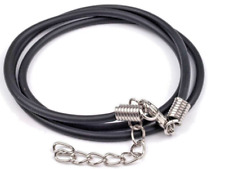 Unisex kautschukkette halskett gebraucht kaufen  Bergheim