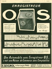 Publicité ancienne automobile d'occasion  France