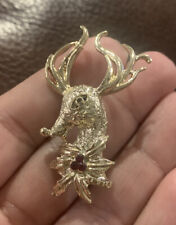 Christmas reindeer brooch for sale  Bulverde