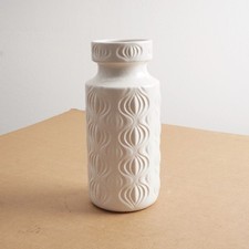 Scheurich vase weiß gebraucht kaufen  Porta Westfalica