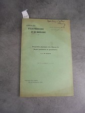 .chanoz électrobiologie radio d'occasion  Vernaison