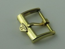 FIBBIA JAEGER LECOULTRE LAMINATA ORO 14 mm BUCKLE JAEGER 14 mm GOLD PLATED comprar usado  Enviando para Brazil