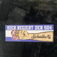 Schalke aufkleber sticker gebraucht kaufen  Deutschland