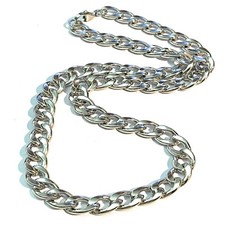 Collana catena acciaio usato  Scandicci
