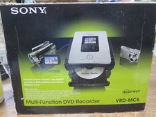 Gravador de DVD multifuncional Sony DVDirect VRD-MC5 para filmadora, videocassete, câmera Dig comprar usado  Enviando para Brazil