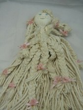 Corda De Trança Vintage Arte Folclórica Fio Trançado feito à mão Brinquedo Boneca Fita Rosa 19", usado comprar usado  Enviando para Brazil