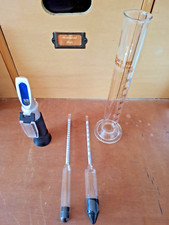 Beer hydrometer wine for sale  HORNSEA