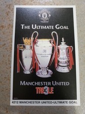 MINI PÔSTER 3 1/4 x 5 polegadas The Ultimate Goal Manchester United Soccer #4212 comprar usado  Enviando para Brazil