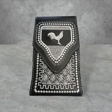 Coldre de telefone bordado ocidental Funda Celular Vaquera Piteado Gallo galo comprar usado  Enviando para Brazil