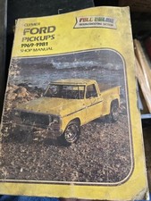 Clymer Ford F100 - F350 Pickup Trucks 1969-1986 Shop Repair Manual Gas & Diesel comprar usado  Enviando para Brazil
