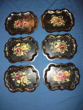 Vintage black toleware for sale  Manahawkin