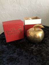 Vintage brass apple for sale  Marion