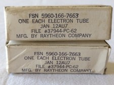 Valvole 12au7 ecc82 usato Valvole 12au7 ecc82 usato  Trevenzuolo