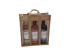 Triple wine bottle for sale  LEEDS