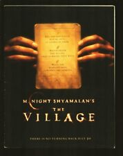 M. Night Shyamalan's The Village Press Kit 2004-Formato de revista com filme e c... comprar usado  Enviando para Brazil