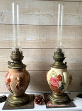 Paire lampes pétrole d'occasion Paire lampes pétrole d'occasion  Marmande