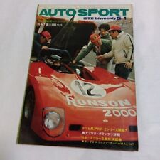 AUTO SPORT Auto Sports Magazine No.92 May 1, 1972 issue Fuji GC300Km Sak #PCC4YJ comprar usado  Enviando para Brazil