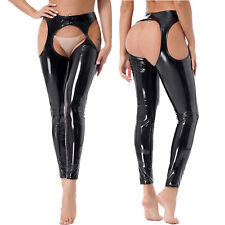 Damen wetlook leggings gebraucht kaufen  Bremen