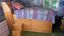 Wood loft bed for sale  Monsey