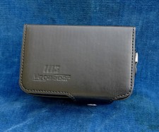 Megagear black leather for sale  HUNGERFORD