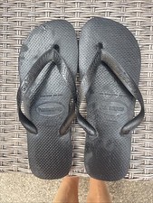 Havaianas men black for sale  LEICESTER