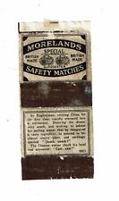 Old .j.moreland 1900s for sale  EYE