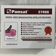 Pansat 2700a digital for sale  Brooksville