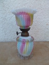 Lampe petrole tulipe d'occasion  Saint-Aigulin
