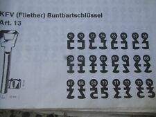 Kfv bartschlüssel börkey gebraucht kaufen  Potsdam