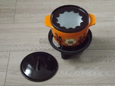 Ensemble fondue florale d'occasion  Plœuc-sur-Lié