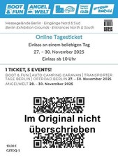 Tickets messe boot gebraucht kaufen  Neuried