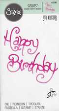 Sizzix sizzlits happy for sale  IPSWICH