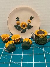 Miniature resin sunflower for sale  Bethel
