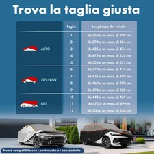 Telo copriauto antigrandine usato  Baranzate