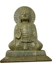 Green jade buddha for sale  UK