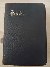 Scotts poetical works for sale  PENARTH