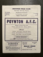 2.12.1978. poynton afc for sale  TELFORD