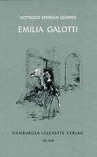 Emilia galotti lessing gebraucht kaufen  Berlin