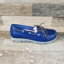 Mocassim Birkenstock Tennessee Shoes tamanho 8 azul couro cinza biqueira redonda com cadarço comprar usado  Enviando para Brazil
