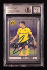 Becket Reinier Jesus assinado 2020-21 Merlin UCL #92 RC (BGS | autógrafo grau 10) comprar usado  Enviando para Brazil
