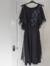 Black evening dress for sale  HALSTEAD