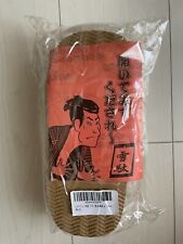 Nuevas Sandalias Japonesas Edo-ten Setta Zori Igusa Tatami Rush Hechas en Japón M~4L segunda mano  Embacar hacia Mexico