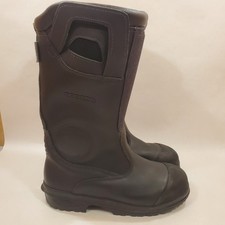 Botas de couro COSMAS Titan 11 EEE X-Wide 14" estrutural bombeiro 2009, usado comprar usado  Enviando para Brazil